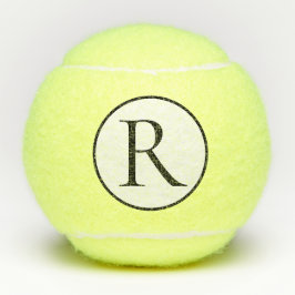 Aangepast monogram tennisballen