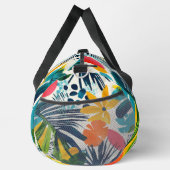 Aangepast Monogram Tropisch Abstract Patroon Plunjezak (Rechts)