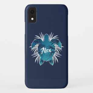 Aangepast monogram  Tropische Hawaïaanse Aloha-sc Case-Mate iPhone Case