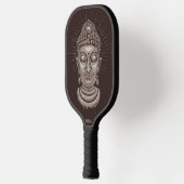 Aangepast monogram van Buddha Illustratie Pickleball Paddle (Links)