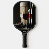 Aangepast monogram van Wine Lover Pickleball Paddle (Voorkant)