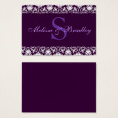 Aangepast monogram visitekaartjes (Voorkant /achterkant)