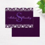 Aangepast monogram visitekaartjes (Bureau)