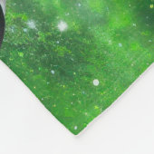 Aangepast monogram Voetbal Fleece Deken (Hoek)