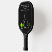 Aangepast monogram voor Buddha Quote Pickleball Paddle (Links)