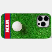 Aangepast monogram voor de Golf van Golf Case-Mate iPhone Case (Achterkant (horizontaal))
