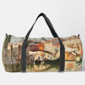 Aangepast monogram voor Venice Art Plunjezak (Voorkant)