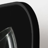 Aangepast monogram "wijnglas" pickleball paddle (Links Detail)