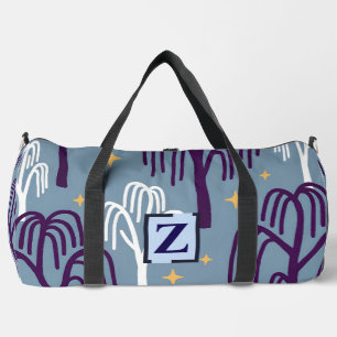 Aangepast monogram Willow Tree patroon groot Plunjezak