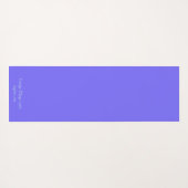 Aangepast monogram Yoga Workout Modern Yoga Mat (Achterkant (horizontaal))