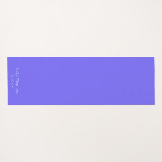 Aangepast monogram Yoga Workout Modern Yoga Mat (Achterkant (horizontaal))