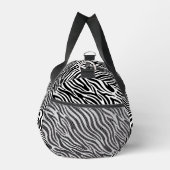 Aangepast monogram zebra patroon plunjezak (Rechts)
