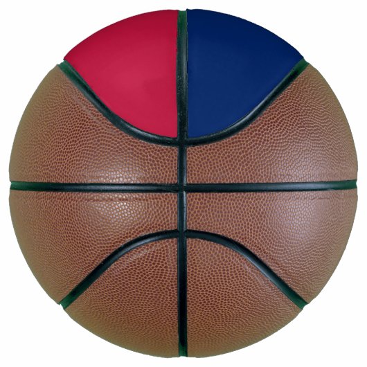 Aangepast monogramed Team Club Player Name Number Basketbal (Rechts)