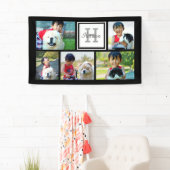 Aangepast monogramma 5 FotomozaïekAfbeelding Colla Spandoek (Insitu)