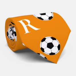 Aangepast monogrammatisch Football Patrooncoach Or Stropdas