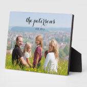 Aangepast mooie glimlach-fotocollege fotoplaat (Zijkant)