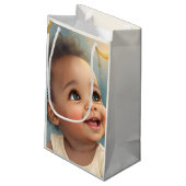 Aangepast Moon & Baby Design Klein Cadeauzakje (Achterkant Gekanteld)