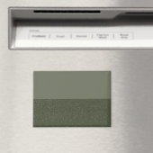 Aangepast mos groen + getextureerde magneet (bodem (Insitu (Vaatwasser))