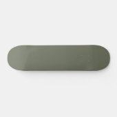 Aangepast mos groen skateboard dek (Horizontaal)