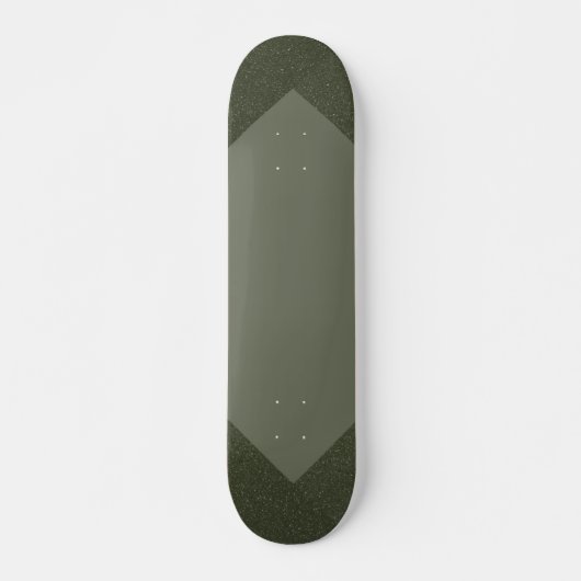 Aangepast mos groen skateboard dek (Voorkant)