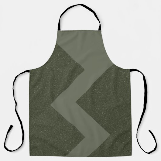 Aangepast Moss groen Schort ontwerp (Voorkant)