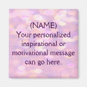 Aangepast Motivatie bericht Magneet (Voorkant)