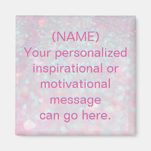 Aangepast Motivatie bericht Magneet