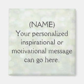 Aangepast Motivatie bericht Magneet (Voorkant)