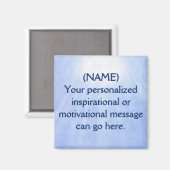 Aangepast Motivatie bericht Sunstream Magneet (Voorkant / Achterkant)