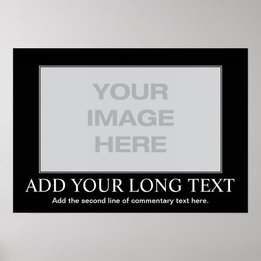 Aangepast Motivatie Poster - Aangepaste demotiveri (Voorkant)