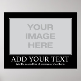 Aangepast Motivatie Poster - Aangepaste demotiveri