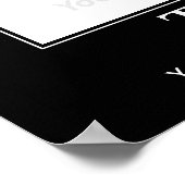 Aangepast Motivatie Poster maken (portret) (Hoek)