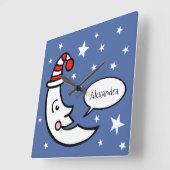 Aangepast motorgezicht en sterren vierkante klok (Hoek)