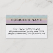 Aangepast mozaïekmonogram voor Abstracte kunst #74 Visitekaartje (Achterkant)