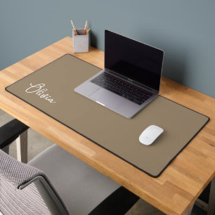 Aangepast muismatje Boho esthetische bureau deco Bureaumat