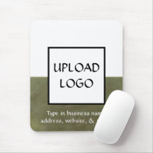 Aangepast Muismatje voor Aannemers met Logo