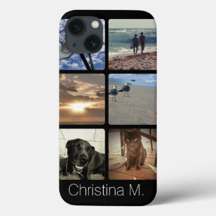 Aangepast multi-foto Afbeelding collage Case-Mate iPhone Case