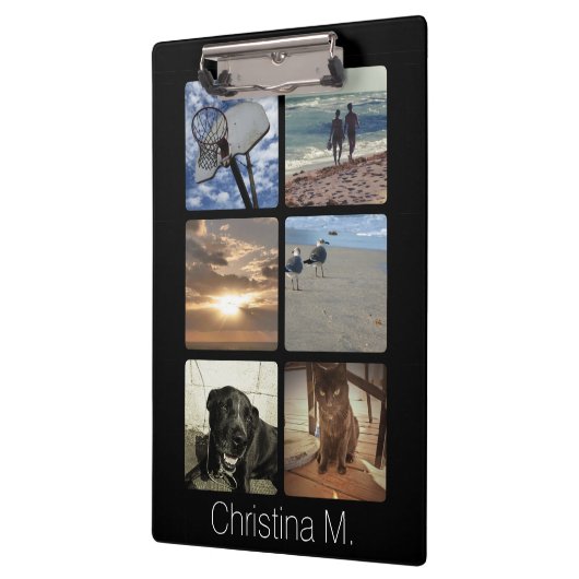 Aangepast multi-foto Afbeelding collage Klembord (Links)