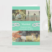 Aangepast multi-fotohuwelijksgezin Geschenk Kaart (Voorkant)