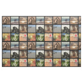 Aangepast multi-fotomedium Afbeelding collage Stof (Fat Quarter)