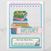 Aangepast Multomap Hoesje | Bewerkbaar ontwerp Flyer (Voorkant)