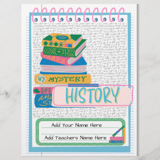 Aangepast Multomap Hoesje | Bewerkbaar ontwerp Flyer