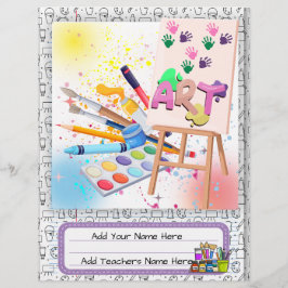 Aangepast Multomap Hoesje | Bewerkbaar ontwerp Flyer