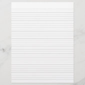 Aangepast Multomap papier van 8,5 x11 inch, met ge Flyer (Achterkant)