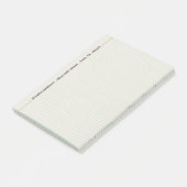 Aangepast Multomap voor gelijnde laptop Post-it® Notes (Schuin)