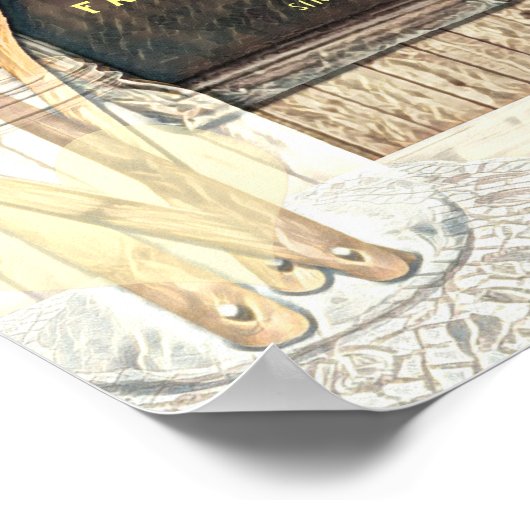 Aangepast Multomap voor ontvangst voorvoegsel Poster (Hoek)