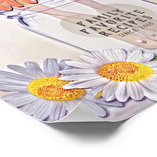 Aangepast Multomap voor ontvangst voorvoegsel Poster (Hoek)