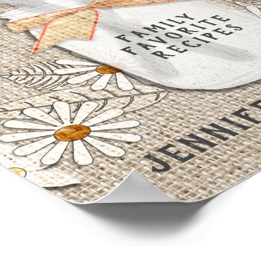 Aangepast Multomap voor ontvangst voorvoegsel Poster (Hoek)