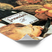 Aangepast Multomap voor ontvangst voorvoegsel Poster (Hoek)