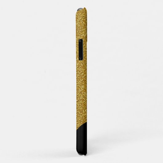 aangepast muziekblad faux golden Case-Mate iPhone case (Achterkant/rechts)